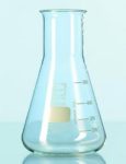 Erlenmeyer flasks,DURAN®,wide neck,cap. 25 ml