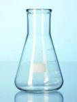   Super Duty Erlenmeyer flask 100 ml Duran®, wide neck, tooled border, 64x105 mm