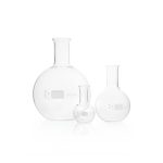 Flat bottom flask, DURAN, narrow neck, cap. 50 ml