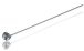 Deflagrating spoon,steel,diam. 16 mm,length 450 mm