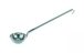 Ladle 140 mm dia., 18/10 steel 600 ml, flat handle