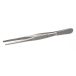 Forceps, blunt 10,5 cm, blunt, straight, 18/10 steel