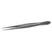   Forceps 130 mm, 18/10 steel sharp/straight, without guide-pin