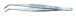 Tweezers 115 mm, pointed curved, quality finish, 18/10 steel
