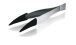 Weighing forceps,18/8-steel,curved length 90 mm