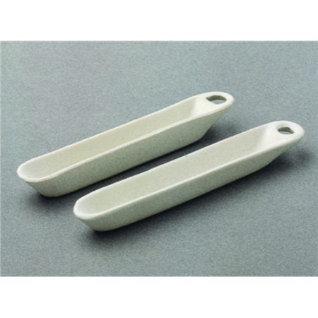 Combustion boats,unglazed porcelain,80x13x9 mm pack of 500