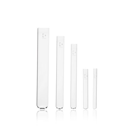 Test tubes 10x75mm, DURAN-glass pack of 100, edge straight