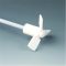   Stirrer shafts,PTFE with stainless steel core propeller,length 450 mm,shaft diam. 6 mm