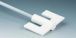   U-shaped stirrer shafts 600x10mm OD 100x60mm, PTFE, stainelss steel cone