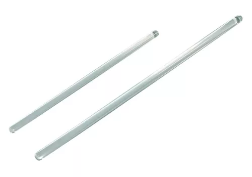 LLG-Keverőpálcák, üveg, olvasztott végekkel, 150 x 6 mm, 10 db-os kiszerelés