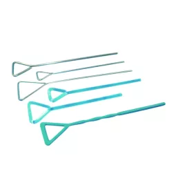   LLG-Drigalski spatula 190x4 mm, rozsdamentes acélfej szélessége 40 mm, egyenes fej, mikrobiológiai vizsgálatokhoz