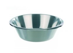 Laboratory bowl 1 L, 18/10-steel dia. 165 mm, height 75 mm, type 1, low form