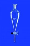   Separating Funnel 500ml, Squibb, glass key, NS 29/32, PE-stopper, bore 4,0mm, w./o. grad., borosilicate 3.3