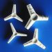 120° tube connector Y 6-8 mm, PP, white