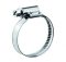 Worm-drive tubing clamps,chrome steel,9 mm 25-40 mm