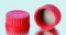 Screw caps,PMT,red,with PTFE-coated seal, GL 45 pack of 10