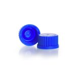 Screw caps,PP,blue,GL 25 pack of 10