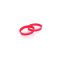 Pouring rings, GL 32, EFTE red, pack of 10