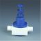   Bohlender Pressure relief valve GL 18, PTFE, with manual venting