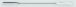 Powder micro-spatula 210x6 mm stainless steel, very flexible
