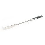 Bochem Double spatula 150x9 mm straight, PTFE coated