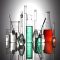 All-glass syringes,cap. 2 ml,glass cone,Luer