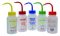   LLG-Wash bottle, 500 ml, wide-neck with GHS Printing, Distilled water, LDPE, SP/FR/D/UK
