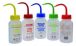   LLG-Wash bottle, 500 ml, wide-neck with GHS Printing, Ethanol, LDPE, SP/FR/D/UK