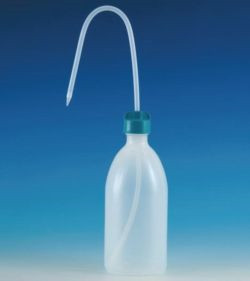 LLG-Wash-bottles 1000 ml PE, narrow-neck, pack of 10