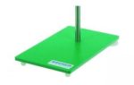   Stand base 315x200x10 mm steel, varnished, thread M10, 1 adjustable foot