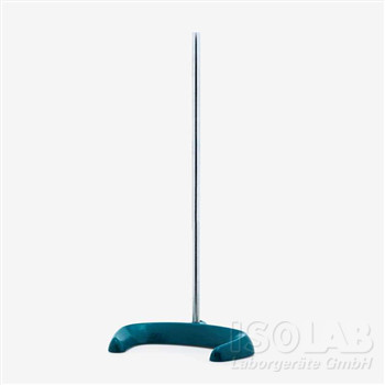 Laboratory stand, horseshoe shaped base width 320mm, rod height 1000mm, dia.14mm