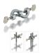 Double cross bosshead cink die casting, range 20 mm
