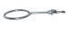 Support ring 70 mm, with bushing steel electroplated