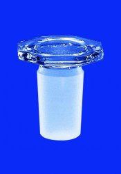 Glass stopper NS 10/19 octagonal, DURAN®, solid