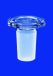Glass stopper NS 10/19 octagonal, DURAN®, solid