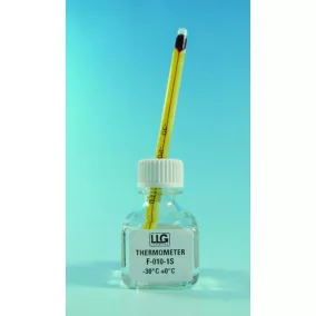   LLG-hőmérő, vörösbenzinnel töltött -30...0,05°C hűtőszekrényekhez