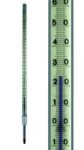   Thermometers-10...+150:1°C red filled, 100mm built-in length ground glass joint NS 14,5/23
