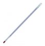   LLG MECKENHEIM  LLG-Precision-Laboratory Thermometer -200...+30°C enclosed scale, capillary. blue reflecting, prismatic, L.350 mm,
