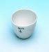   Porcelain crucibles,low form,cap. 15ml diam. 40 mm,height 25 mm