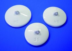 LLG-Porcelaine lid D 30 DIN 34 mm dia. for crucible 30mm dia.