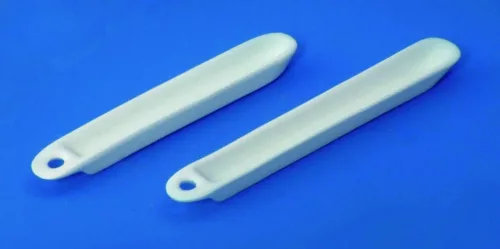 LLG-Izzitó csónak 214/2 mázatlan, fűzőlyukkal, 75x13x8mm