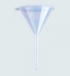   LLG-Laboratory funnel ? 80 mm PP, with rib, stem length 80mm pack of 10