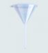 LLG-Laboratory funnel diam. 100 mm PP, with rib, pack of 10