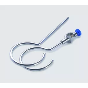   LLG-Tölcsértartó 100 mm átmérőjű rozsdamentes acélból, bütyökfejjel