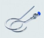 LLG-Funnel holder 100 mm dia. stainless steel, w/o boss head