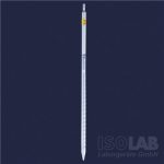   Volumetric pipette 1 ml, class AS blue grad., 310 mm, conformity batch certified