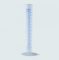 Measuring cylinder 100 ml, tall form PP, cl.B, blue scale
