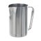   Measuring beaker 500 ml, type 2 conical, grad., HF, 18/10-steel with spout and handle