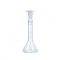  Volumetric flask 2ml, cl.A, DURAN NS 7/16 with PP stoppers, trapezoidal shape