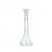   Volumetric flask 25ml, cl.A, DURAN NS 10/19 with PP stopper,trapeziodal shape